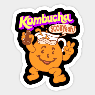 SCOBYeah! Kombucha Sticker